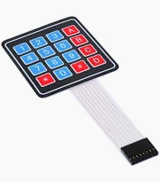 Array 16 Key Membrane Switch Keypad Keyboard