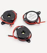 3-24v Piezo Electronic Tone Buzzer Alarm Continuous Sound Cable Length 100mm