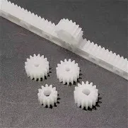 Plastic Gear Rack Transmission Sprocket Toothed Track 7*4*125mm