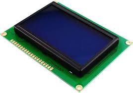 Blue Screen 5V 12864(Chip: ST7920) LCD display with Backlight
