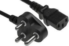 1.5m Power Cord (Kettle Cord) - SA 2-Pin Plug to IEC C13 Connector