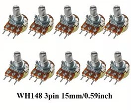 16mm Linear Carbon Potentiometers