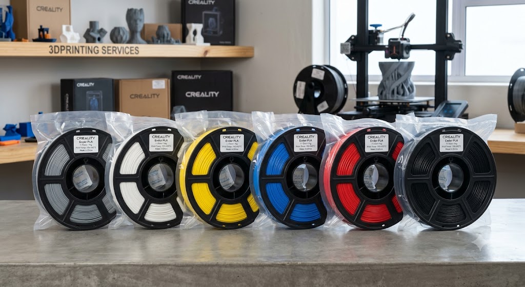 Creality Ender PLA 3D Printer Filament – 1.75mm (1kg Spool)